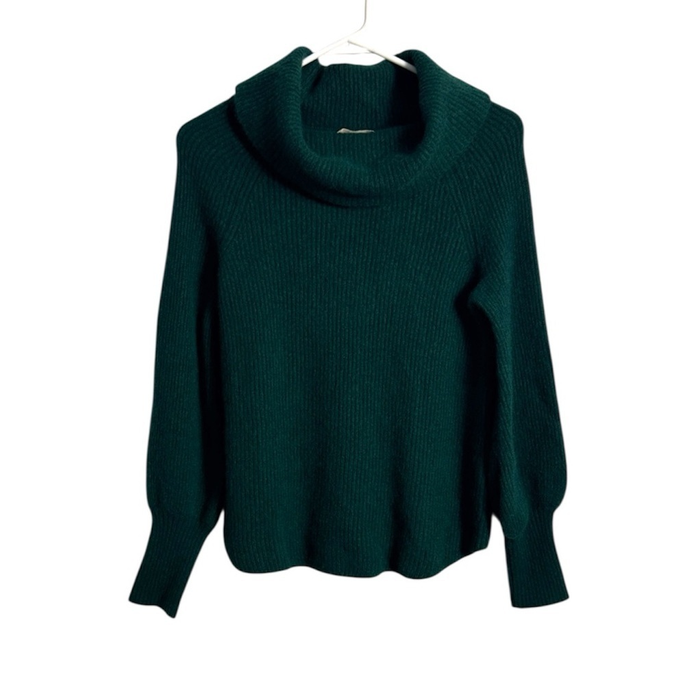 Soft Surroundings Calanthe Cashmere Pullover‎ Teal Size XS